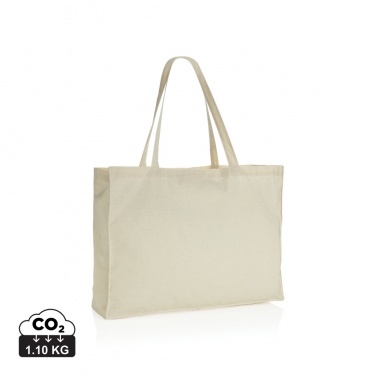 Logo trade promotional products image of: Impact AWARE™ Recycled cotton shopper 145g