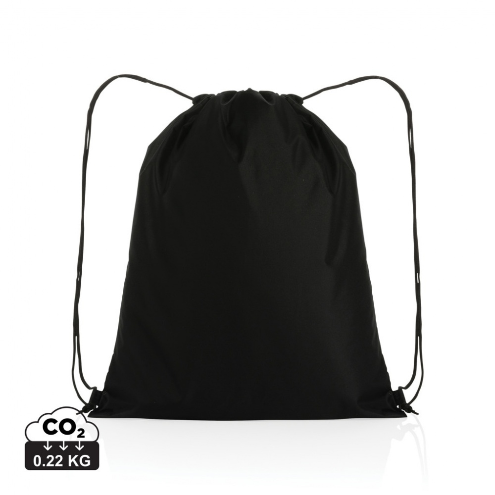 Logo trade promotional merchandise picture of: Impact AWARE™ RPET 190T drawstring bag