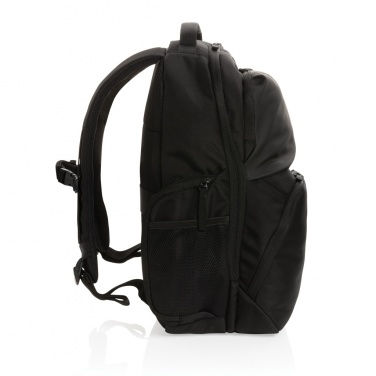 Logo trade promotional gift photo of: Swiss Peak AWARE™ RPET 15.6 inch commuter backpack