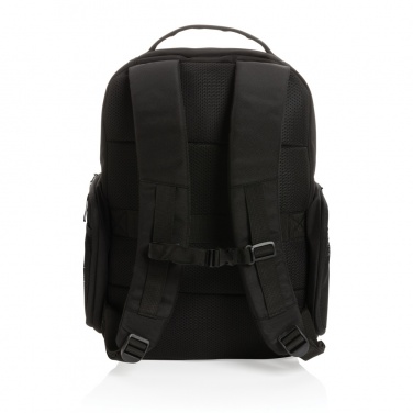 Logo trade business gift photo of: Swiss Peak AWARE™ RPET 15.6 inch commuter backpack