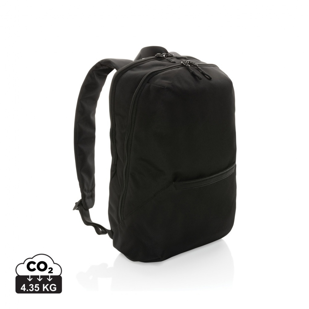 Logotrade promotional item picture of: Impact AWARE™ 1200D 15.6'' modern laptop backpack