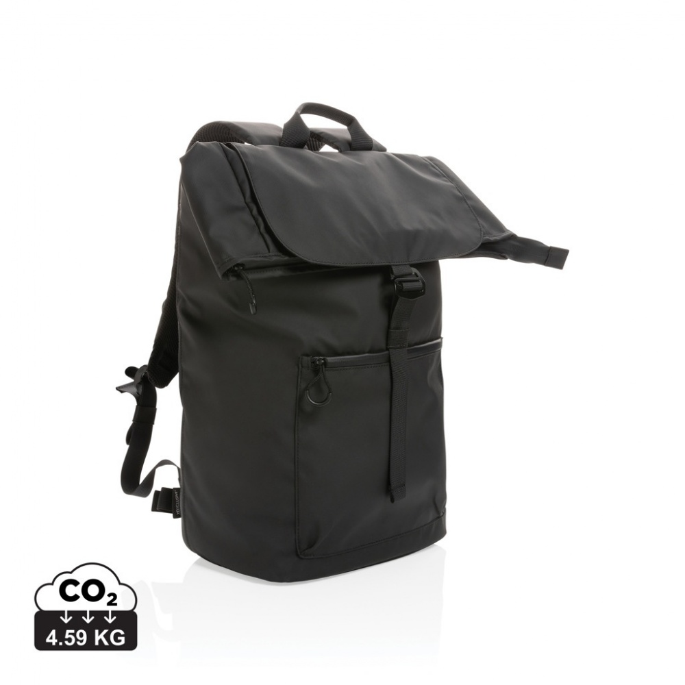 Logotrade promotional item image of: Impact AWARE™ RPET water resistant 15.6" laptop backpack