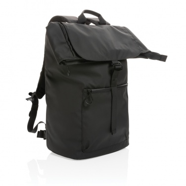 Logo trade promotional gift photo of: Impact AWARE™ RPET water resistant 15.6" laptop backpack