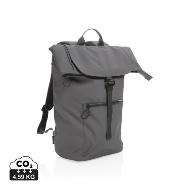 Logotrade promotional item picture of: Impact AWARE™ RPET water resistant 15.6" laptop backpack