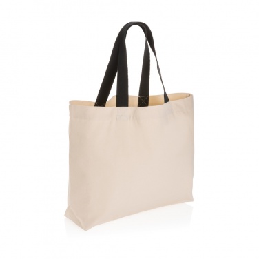 Logotrade business gift image of: Impact Aware™ 240 gsm rcanvas large tote undyed