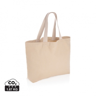 Logotrade promotional product image of: Impact Aware™ 240 gsm rcanvas large tote undyed