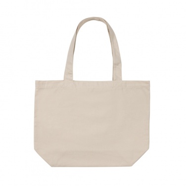 Logotrade promotional gift picture of: Impact Aware™ 240 gsm rcanvas shopper w/pocket undyed