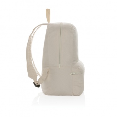 Logo trade promotional giveaways picture of: Impact Aware™ 285 gsm rcanvas backpack undyed