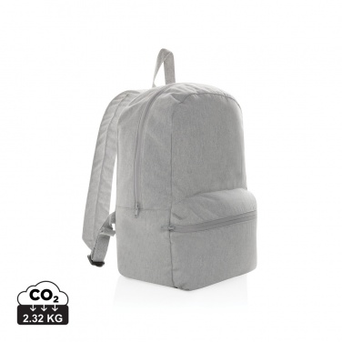 Logo trade promotional items picture of: Impact Aware™ 285 gsm rcanvas backpack undyed