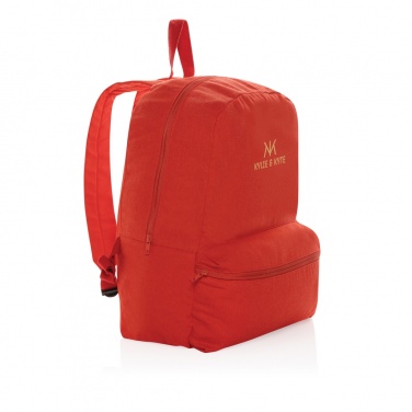 Logo trade advertising product photo of: Impact Aware™ 285 gsm rcanvas backpack