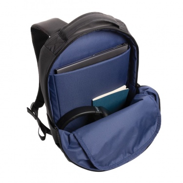 Logo trade promotional items image of: Swiss Peak Brooke AWARE™ RPET daily 15.6" laptop backpack