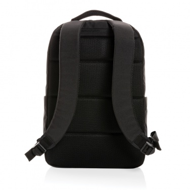 Logo trade promotional products image of: Swiss Peak Brooke AWARE™ RPET daily 15.6" laptop backpack