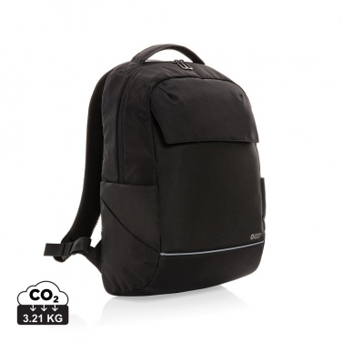 Logo trade promotional items image of: Swiss Peak Brooke AWARE™ RPET daily 15.6" laptop backpack