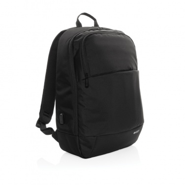 Logotrade corporate gift picture of: Swiss Peak AWARE™ modern 15.6" laptop backpack