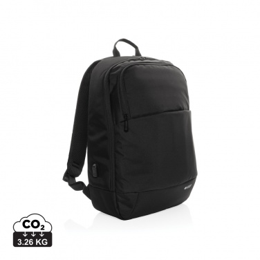 Logo trade corporate gifts picture of: Swiss Peak AWARE™ modern 15.6" laptop backpack