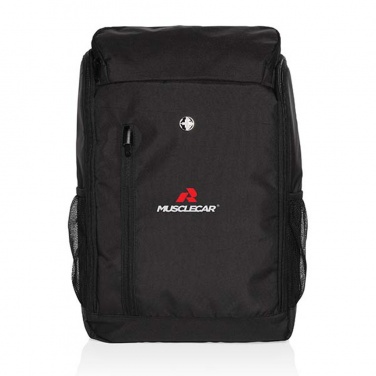 Logotrade business gift image of: Swiss Peak AWARE™ easy access 15.6'' laptop backpack