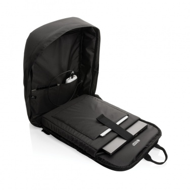 Logo trade promotional giveaway photo of: Swiss Peak AWARE™ RFID anti-theft 15.6'' laptop backpack