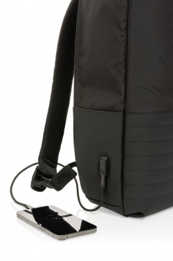 Logotrade promotional items photo of: Swiss Peak AWARE™ RFID anti-theft 15.6'' laptop backpack