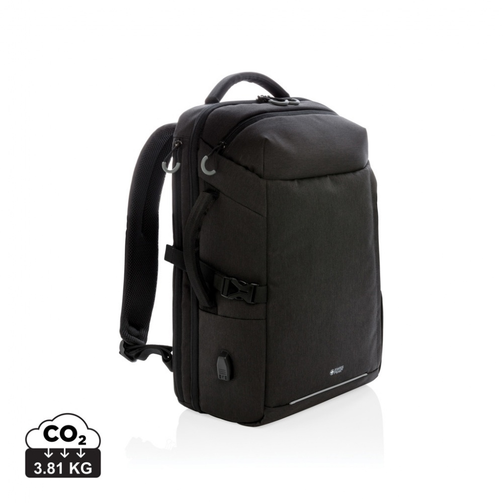 Logo trade promotional items image of: Swiss Peak AWARE™ XXL weekend travel backpack