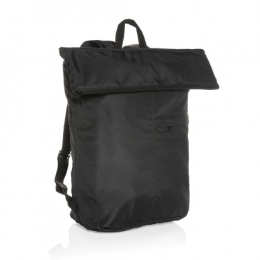 Logo trade promotional item photo of: Dillon AWARE™ RPET lightweight foldable backpack