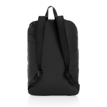 Logo trade promotional gift photo of: Dillon AWARE™ RPET foldable classic backpack