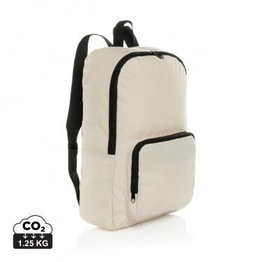 Logotrade promotional item picture of: Dillon AWARE™ RPET foldable classic backpack