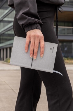 Logotrade promotional giveaway image of: A5 recycled leather notebook