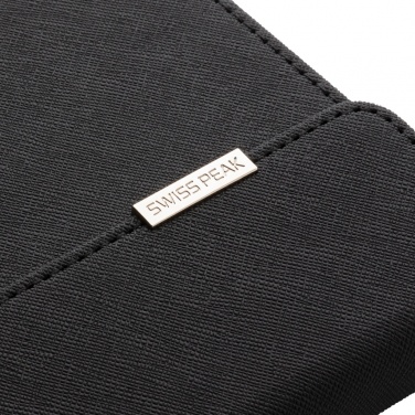 Logo trade promotional product photo of: Swiss Peak deluxe A5 notebook and pen set
