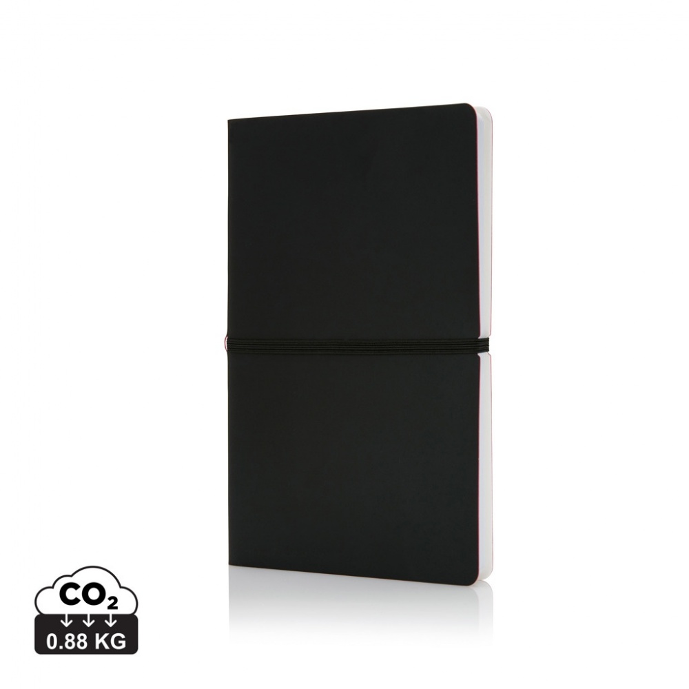 Logotrade promotional product image of: Deluxe softcover A5 notebook