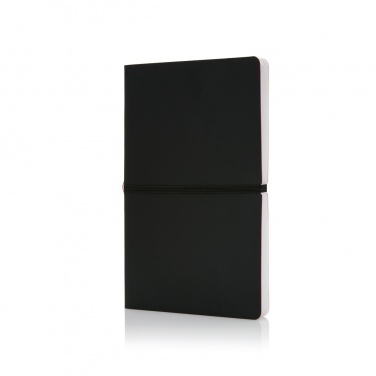 Logotrade promotional merchandise picture of: Deluxe softcover A5 notebook