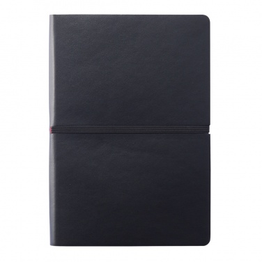 Logotrade promotional merchandise picture of: Deluxe softcover A5 notebook