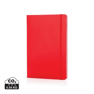 Logo trade promotional merchandise image of: Classic hardcover notebook A5