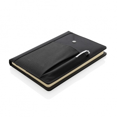 Logotrade promotional gift image of: Refillable notebook and pen set