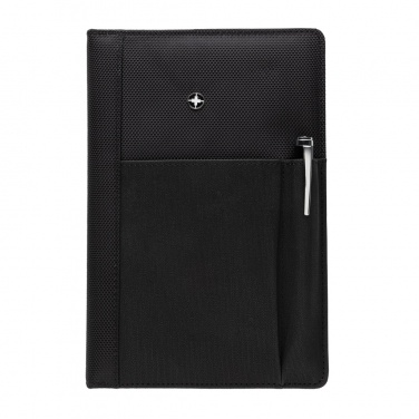 Logo trade advertising products picture of: Refillable notebook and pen set