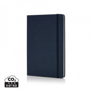 Logotrade promotional gift picture of: Deluxe hardcover PU A5 notebook