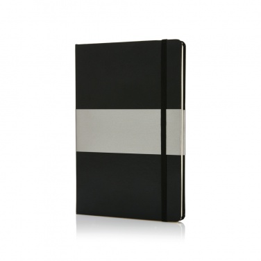 Logotrade corporate gift image of: Deluxe hardcover A5 notebook