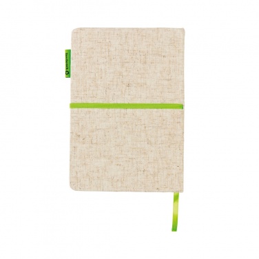 Logotrade corporate gift picture of: A5 jute notebook