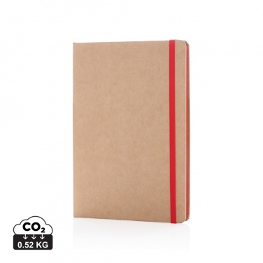 Logotrade promotional merchandise image of: A5 kraft notebook