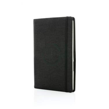 Logotrade promotional merchandise image of: Air 5W wireless charging refillable journal cover A5