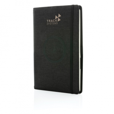 Logotrade advertising product picture of: Air 5W wireless charging refillable journal cover A5