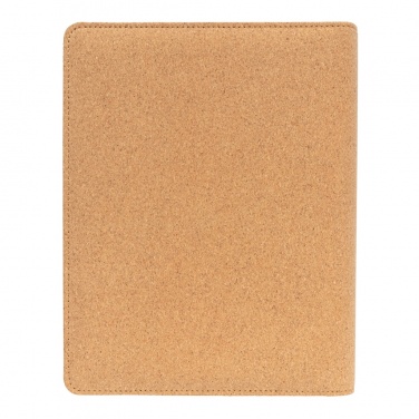 Logotrade promotional product picture of: Deluxe cork portfolio A5 with pen