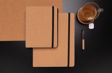 Logotrade promotional products photo of: Deluxe cork portfolio A5 with pen