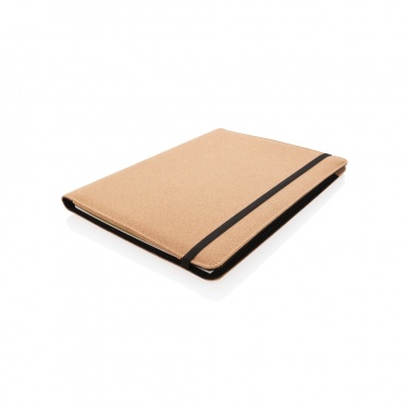 Logotrade advertising product image of: Deluxe cork portfolio A4 with pen
