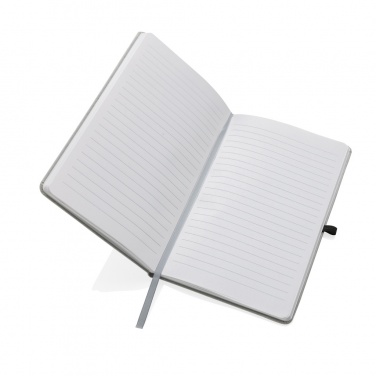 Logotrade promotional products photo of: Recycled leather hardcover notebook A5