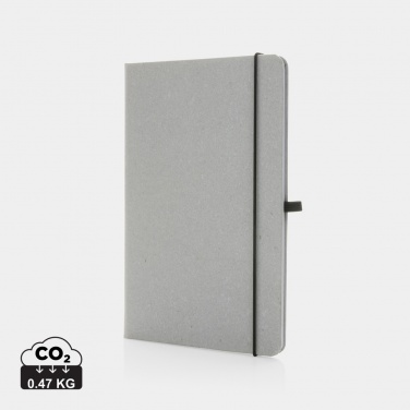 Logotrade promotional merchandise image of: Recycled leather hardcover notebook A5