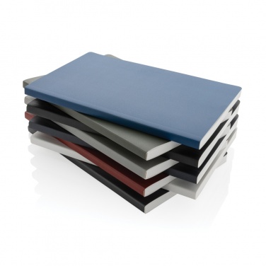 Logo trade promotional items image of: Impact softcover stone paper notebook A5