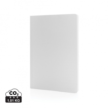 Logo trade promotional merchandise image of: Impact softcover stone paper notebook A5