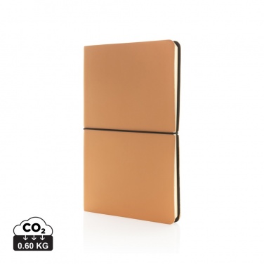 Logotrade business gift image of: Modern deluxe softcover A5 notebook