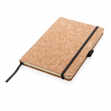 Logotrade promotional giveaway image of: Cork hardcover notebook A5