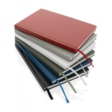 Logo trade advertising products image of: A5 Impact stone paper hardcover notebook